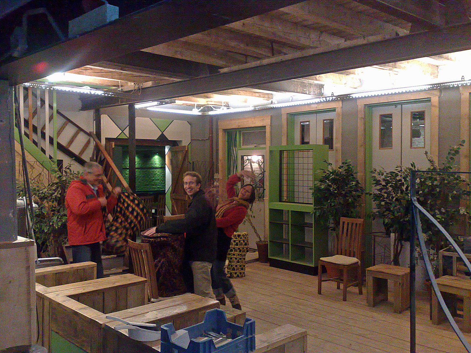 Veel plezier tussen de repetities door en na afloop